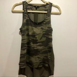 Camo tank